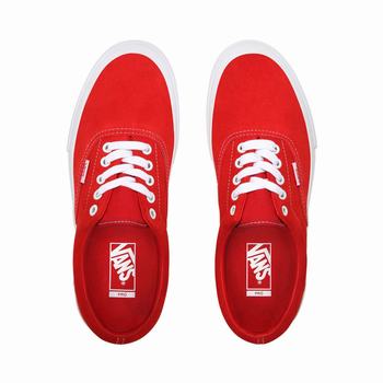 Panske Tenisky Vans Suede Era Pro Červené/Biele VA67XWZPC